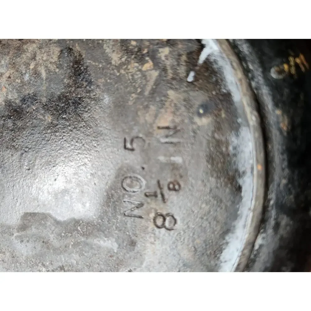 Vintage Cast Iron Skillet No 5 8 Inch Unmarked Antique Pan